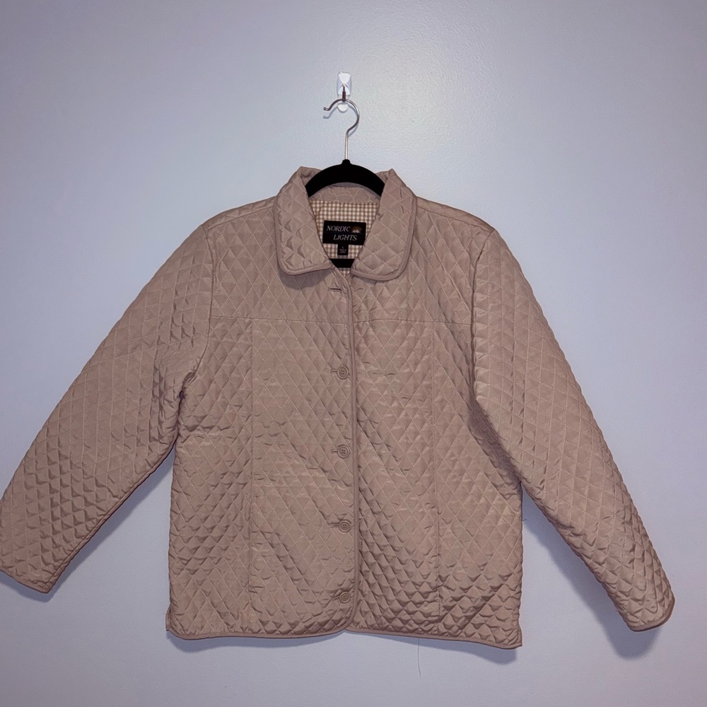 Nordic Lights Classy vintage quilted Jacket